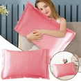 thumbnail image 1 of Pillow Case Clearance Solid Color Faux Silk Pillowcase Silk No Zipper Envelope Pillow Pillow Cover, Home Textile Pillow Case, 1 of 4