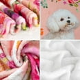thumbnail image 4 of Bichon Frise Gifts Bichon Frise Blankets 50"X60" Dog Throw Blanket for Dog Lovers Mom Dad Flannel Puppy Print Blanket for Couch Sofa Bed Car, 4 of 7