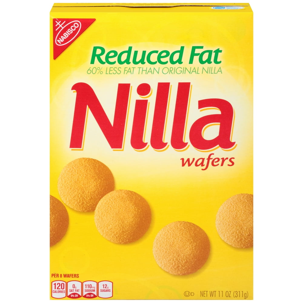 Nilla Wafers Reduced Fat Vanilla Wafer Cookies, 11 oz - Walmart.com
