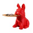 thumbnail image 1 of Decoración de escritorio de Bulldog con decoración de escultura de resina de paleta para cafetería de oficina JShteea El nuevo, 1 of 1