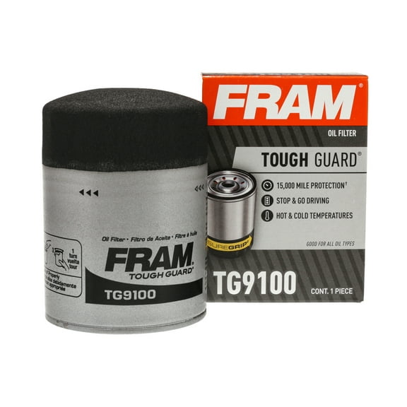 FRAM Tough Guard Oil Filter, TG9100 Fits select: 2001-2019 CHEVROLET SILVERADO, 2001-2019 GMC SIERRA