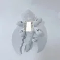 thumbnail image 1 of Muñeca de animé kawaii domadora de dragones con alas de bebé desdentado y techo móvil, linda caricatura de coche con techo corredizo exterior, colgante, juguetes para niñas, 1 of 6