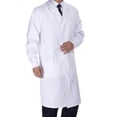thumbnail image 2 of de boratorio bnca unisex para hombre, de boratorio, de almacén, de , de comida S Zulema Batas de laboratorio largas, 2 of 8