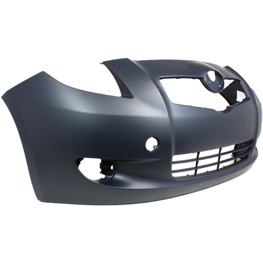For Toyota Yaris Front Bumper Cover 2007 2008 | Primed | w/ Fog Light Holes | Hatchback | Plastic | TO1000325 | 5211952925