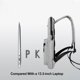 thumbnail image 2 of LHSHID New Ultra-thin Laptop Backpack for 14" 15.6" Laptop Man Bag Multi-use Women Men Work Bag Waterproof Thin Computer Backbag, 2 of 6