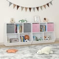 thumbnail image 6 of Toy Storage Organizer with Bookcase, Kid’s Multi Shelf Cubby for Books,Toys, Storage Organizer for Boys,Girls Play Room/Bedroom-Gray, 6 of 7