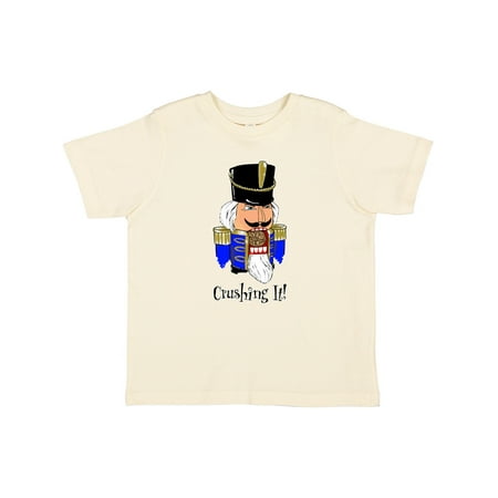 

Inktastic Crushing It! Nutcracker Gift Toddler Boy or Toddler Girl T-Shirt