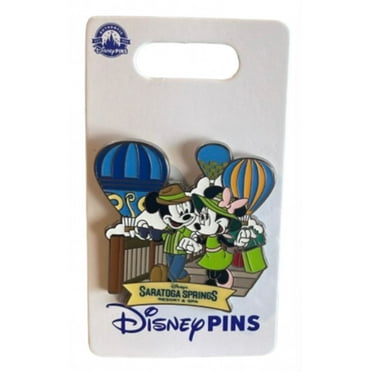 Disney Parks Saratoga Springs Resort & Spa Mickey Minnie Pin New with Card