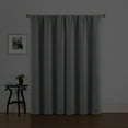 thumbnail image 5 of Eclipse Phoenix Blackout Curtain Rod Pocket Panel, Set of 2, Light Gray, 37" W x 84" L, 5 of 6