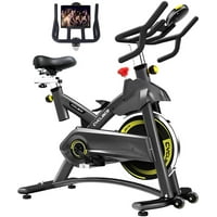 Cyclace Exercise Bike Stationary 330 Lbs Capacity Indoor Cycling Bike
