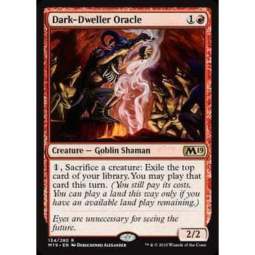 MtG Core Set 2019 Dark-Dweller Oracle #134