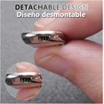 thumbnail image 5 of Reemplazo Zipper Slider Easy Zipper Puller DIY Zipper Repair Kit Accesorios de costura para equipaje Mochila Ropa Pantalones Billetera (Color: Gris, Tamaño: 9 Piezas_Metal), 5 of 5