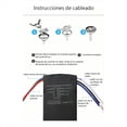 thumbnail image 4 of Kit de Control Remoto Universal para Ventilador de Techo, , Control Remoto Inalámbrico con Temporizador y Velocidad de Luz y Receptor., 4 of 5