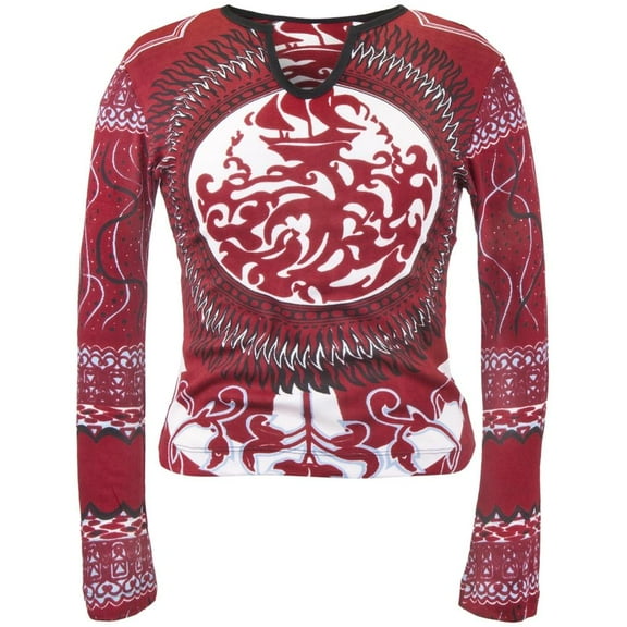 Red Seas Blouse - Large