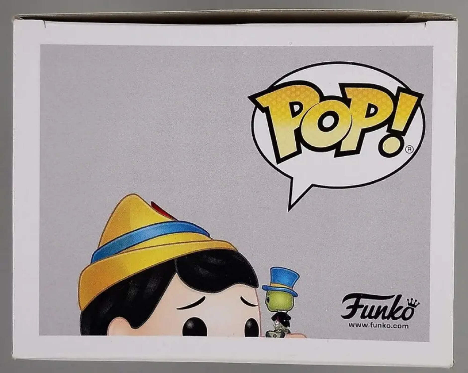Funko POP! Pinocchio - Pinocchio (Long Nose) with Jiminy Cricket Vinyl Figure #617 Stickered