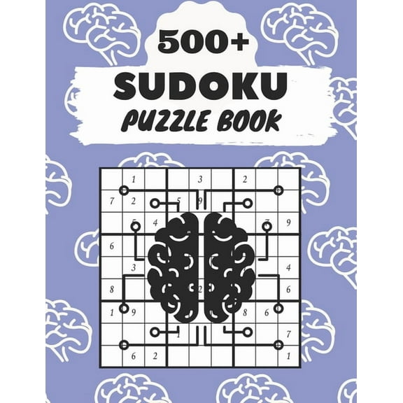 500  Sudoku Puzzle Book: Sudoku Brain Game, Sudoku Puzzles , With Over  500 Puzzles (Paperback)