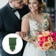 thumbnail image 3 of 1 juego de 50 piezas de broches para novios, base de cierre, alfiler, accesorio de ramillete, 3 of 7