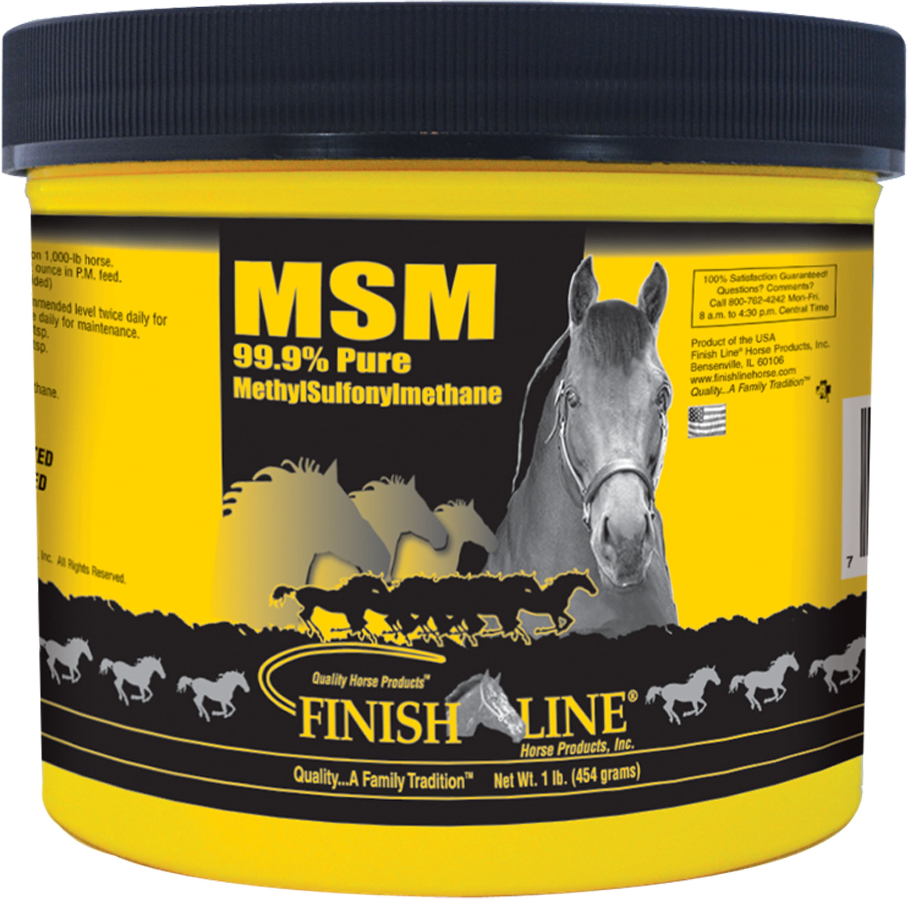 Finish Line MSM Horse Supplement, 1 lb - Walmart.com - Walmart.com