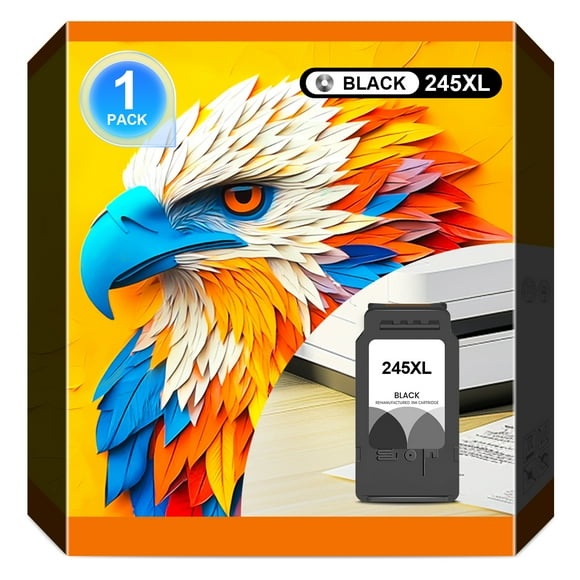 Printer 245 Ink for 245XL Ink Cartridges 245 ink for Canon Ink 245 PG-245XL Compatible with Canon MX492 MX490 MG2522 TS3120 MG3022 MG2520 MG2920 TR4520