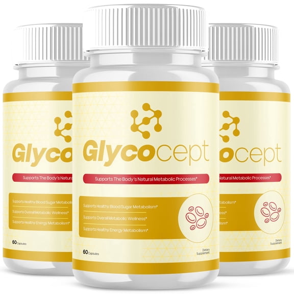 Glycocept Blood Balance Support Pills Advanced Formula Vitamin Supplement Glyco Cept 180 Capsules