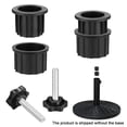 thumbnail image 2 of 2 Juegos de Soporte de Base de Sombrilla para Patio Exterior, Piezas de Repuesto, Soporte de Base de Sombrilla, Cubierta y Tapa de TapóN de Anillo, 2 of 8