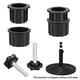 thumbnail image 2 of 2 Juegos de Soporte de Base de Sombrilla para Patio Exterior, Piezas de Repuesto, Soporte de Base de Sombrilla, Cubierta y Tapa de TapóN de Anillo, 2 of 5