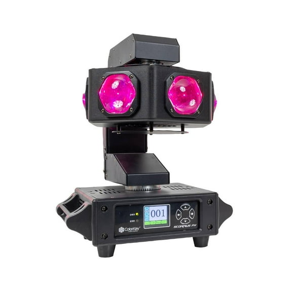 ColorKey CKU-1074 Scorpius FX 240W 4-in-1 RGBW LED Moving Head Effect Light