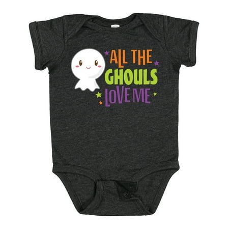 

Inktastic All the Ghouls Love Me Gift Baby Boy or Baby Girl Bodysuit