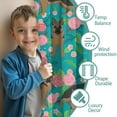thumbnail image 3 of Blackout Kids Curtains,German Shepherd Dog and Flower Childrens Insulated Curtains Set Of 2,Bedroom Essentials,Toddler Room Decor 52x63in(132x160cm), 3 of 4