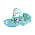 thumbnail image 6 of Fuebueo Baby Gym Kick and Play Piano Gym, Musical Activity Play Mat for Infants, Tummy Time Sensory Development Toy with Hanging Rattles, Blue Shark, 6 of 7