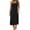 Black, variant on ZNQHFRE Nightgown for Womens Sleeveless Crew Neck Loose Nightdress Sleepwear Comfy Night Gowns