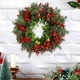 thumbnail image 4 of Adornos navideños, adornos navideños, regalos navideños, corona navideña, decoración navideña, colgante de puerta, colgante de pared, corona de ratán, accesorio para escaparate, escenario de centro co, 4 of 6