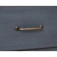 thumbnail image 5 of Queen Size Platform Bed Frame, Bridgevine Home Americana Sleigh Bed with Two Drawers,Wood Slats Support with Corduroy Blue Finish, 5 of 7