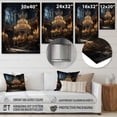 thumbnail image 4 of Designart "Baroque Dramatic painting II" Chandelier Metal Art Living Room, 4 of 5