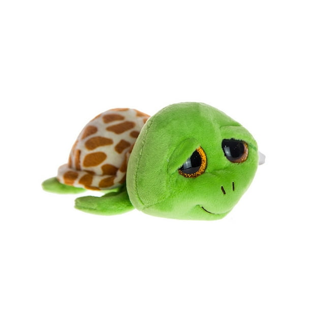Muñeca de peluche con forma de tortuga verde de 20 cm en algodón y felpa