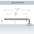 thumbnail image 4 of Rod Desyne Triple Toilet Paper Storage / Single Kitchen Towel Holder, 4 of 4