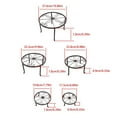 thumbnail image 2 of hostic 5 Pack Metal Plant Stand For Outdoor Indoor Plants Heavy Duty Flower Pot Stands, 2 of 15