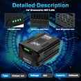 thumbnail image 3 of TenHutt 60V 5.0Ah Replacement for Greenworks  60V Battery Max Lithium Ion  LB60A00 LB60A01 LB60A02 LB60A03, 3 of 6