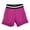Rose red, variant on Kids Girls Athletic Shorts, Fitness Running Training Yoga Shorts 4-9 Years