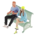 thumbnail image 1 of RM 1/64 Resina Personas Sentada Charlando Disposiciones de Diorama, 1 of 9