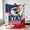 Colourful4, variant on Patriotic Bald Eagle blanket for dad,Soft Flannel Throw Blanket,Festive Gifts,gift for Independence Day,Veterans Day,Fourth of July,birthday,Christmas,holiday,Anniversary,Home Decor Gifts,