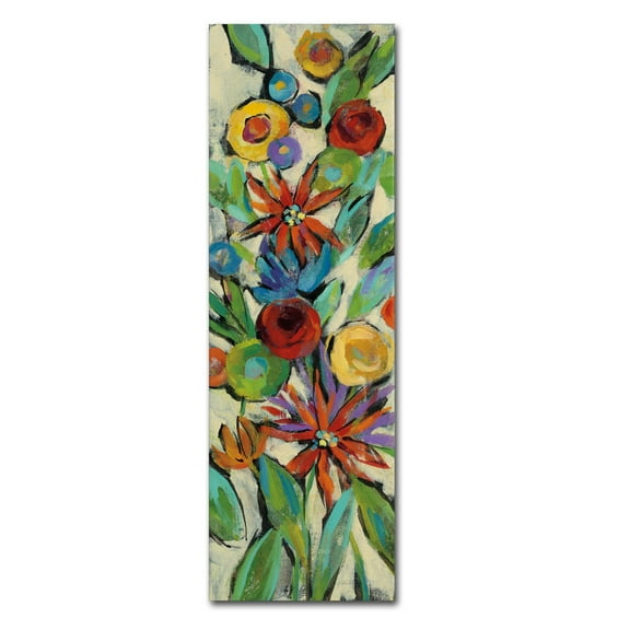 Trademark Fine Art 'Confetti Floral III' Canvas Art by Silvia Vassileva
