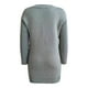 thumbnail image 2 of Suéter George Para Mujer Tejido Largo Talla G Color gris, 2 of 4