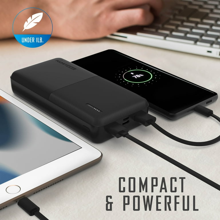 Pocket Juice 20K Hyper Charge 20000mAh Battery Power Bank & Portable  Charger with Dual USB Ports