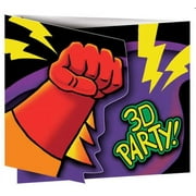Superhero Party Invitations