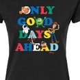 thumbnail image 3 of Disney - Only Good Days Ahead - Juniors Fitted Graphic T-Shirt, 3 of 5