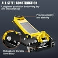 thumbnail image 4 of KFFKFF Low Profile Floor Jack,4 Ton(8800 LBS) Capacity,Low Clearance Steel Car Jack, Equipped with Efficient Dual Pistons for Rapid Lifting,Range of 3.35"-19.69", 4 of 9