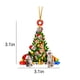 thumbnail image 3 of Christmas Day Christmas Tree Hanging Sign，Christmas Tree Sign Wall Sign,For Indoor Decor Home Decorative Signs Christmas Day Party Decoration, 3 of 6