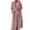 Pink, variant on Viikei Coats for Women Plus Size Faux Coats Women Long Solid Warm and Fashion Luxury Faux s Coat Outerwear Jackets