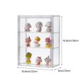thumbnail image 3 of Vitrina Beehomay de Acrílico Transparente de 3 Niveles con Puerta Magnética, 3 of 5